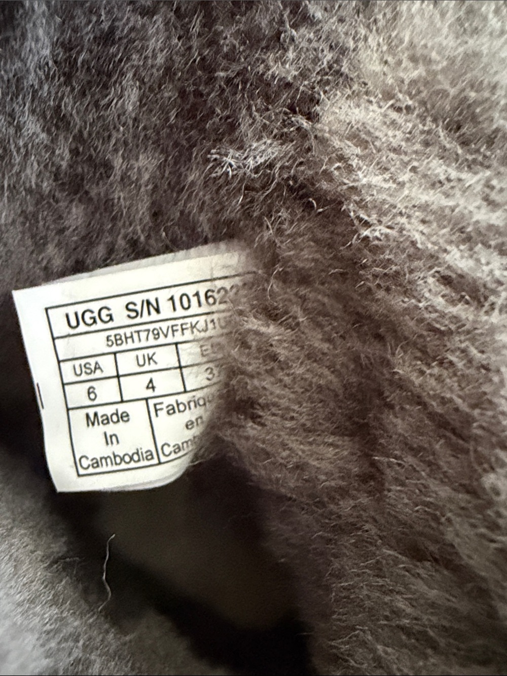 UGG Classic Short Suede Winter Boot - Gray - Picture 8 of 9